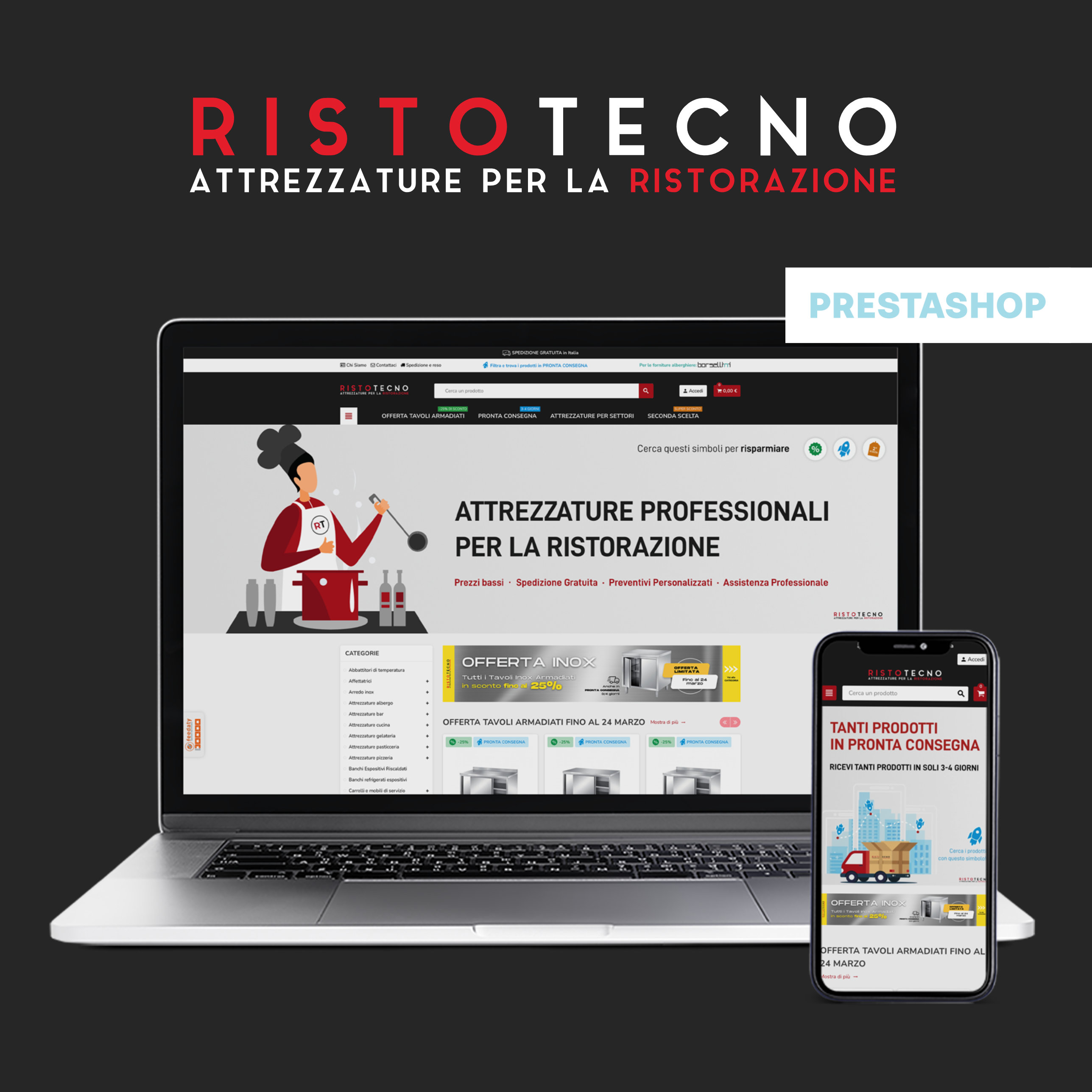 Ecommerce B2B Ristotecno.com