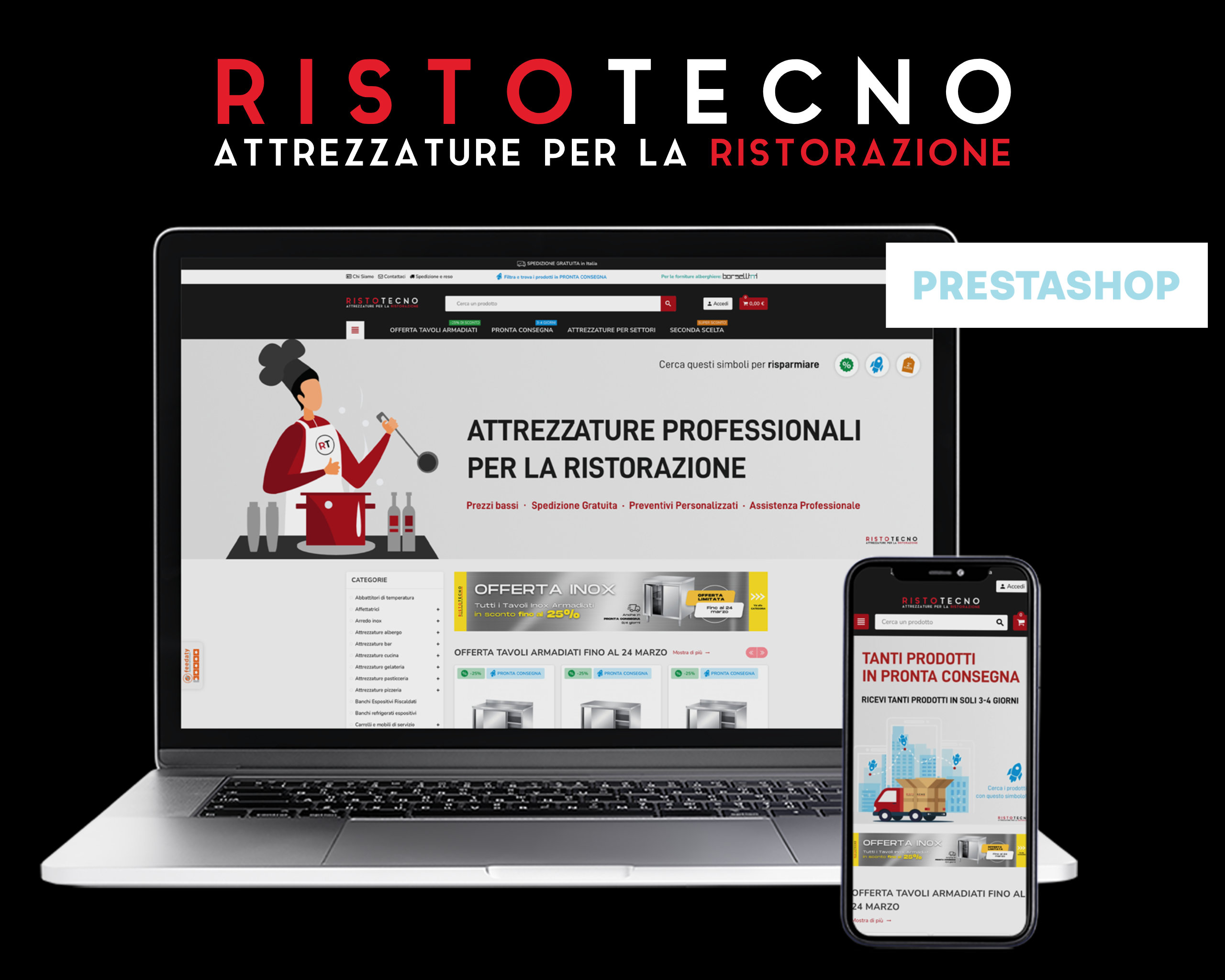 Realizzazione ecommerce b2b professionale